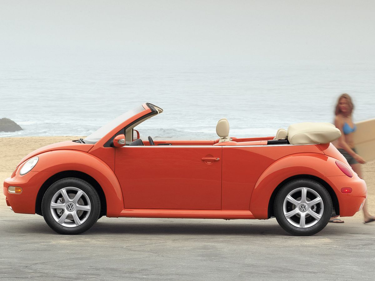 Volkswagen Beetle 2003. Carrosserie, extérieur. Cabriolet, 1 génération
