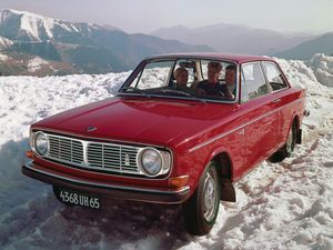 Volvo 140 Series 1966. Carrosserie, extérieur. Berline 2-portes, 1 génération