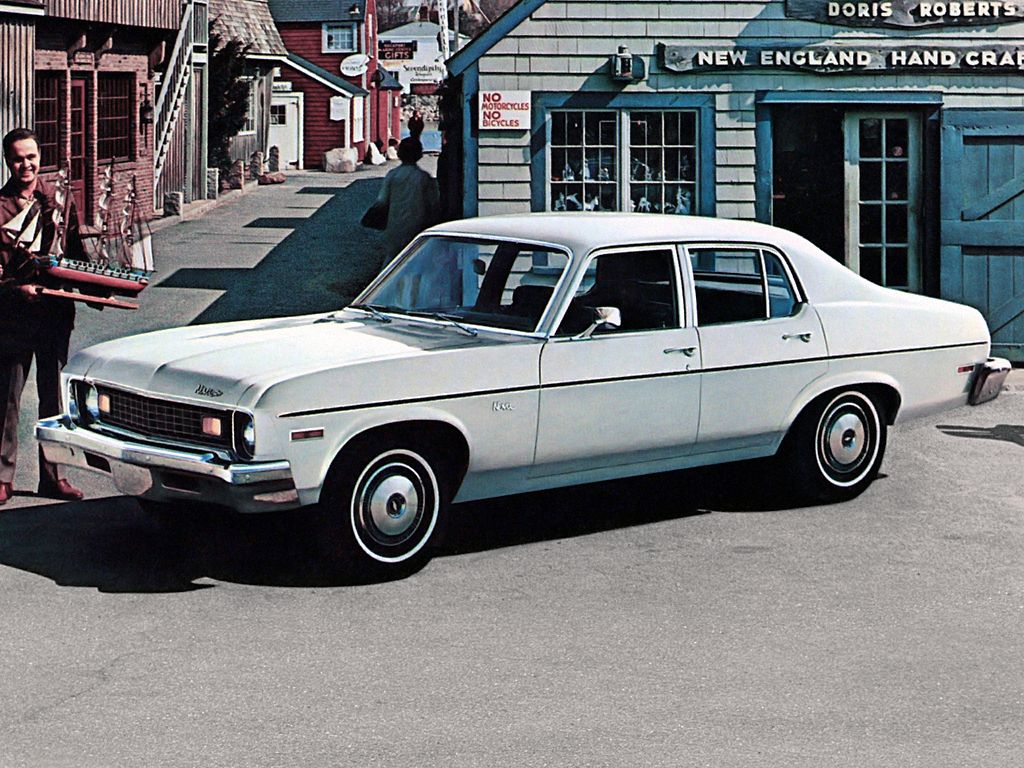 Chevrolet Nova 1967. Carrosserie, extérieur. Berline, 3 génération