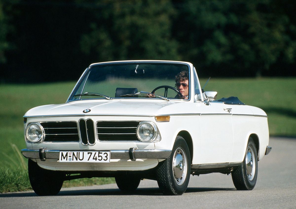 BMW 02 (E10) 1966. Carrosserie, extérieur. Cabriolet, 1 génération