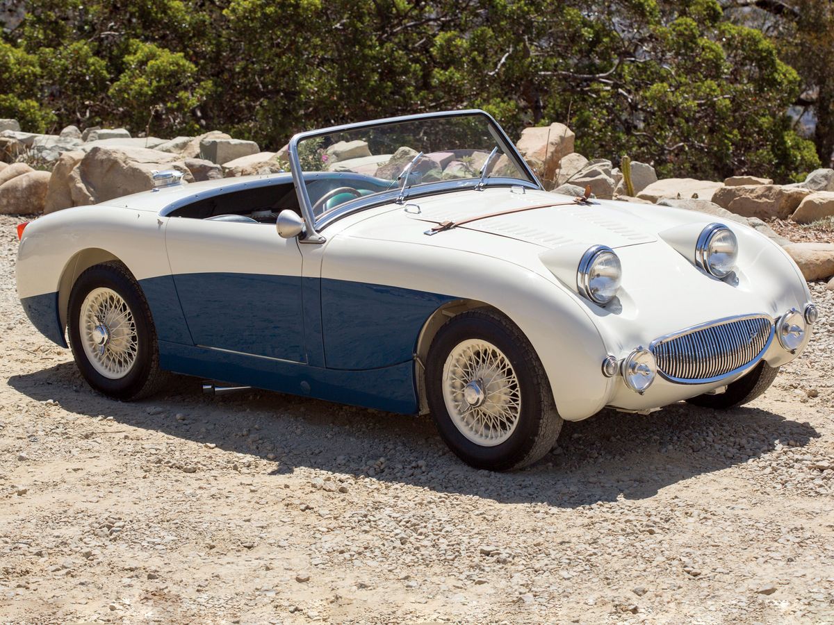 Austin Sprite 1958. Carrosserie, extérieur. Cabriolet, 1 génération