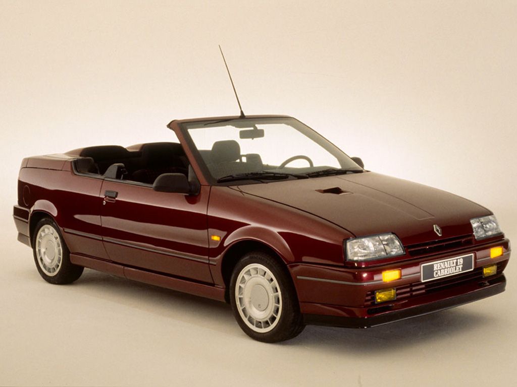 Renault 19 1990. Carrosserie, extérieur. Cabriolet, 1 génération