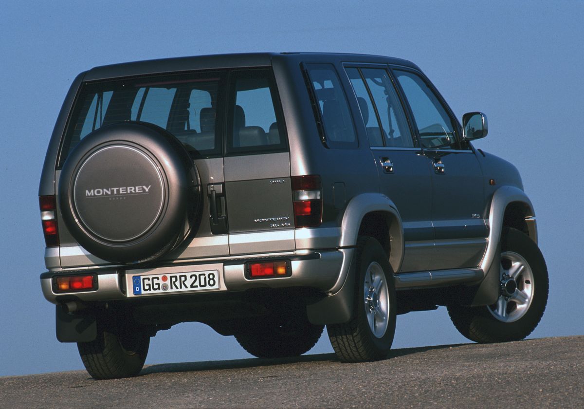 Opel Monterey 1998. Carrosserie, extérieur. VUS 5-portes, 1 génération, restyling