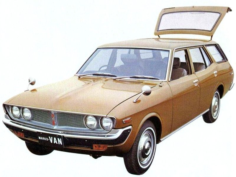 Тойота Марк II 1972. Кузов, экстерьер. Универсал 5 дв., 2 поколение