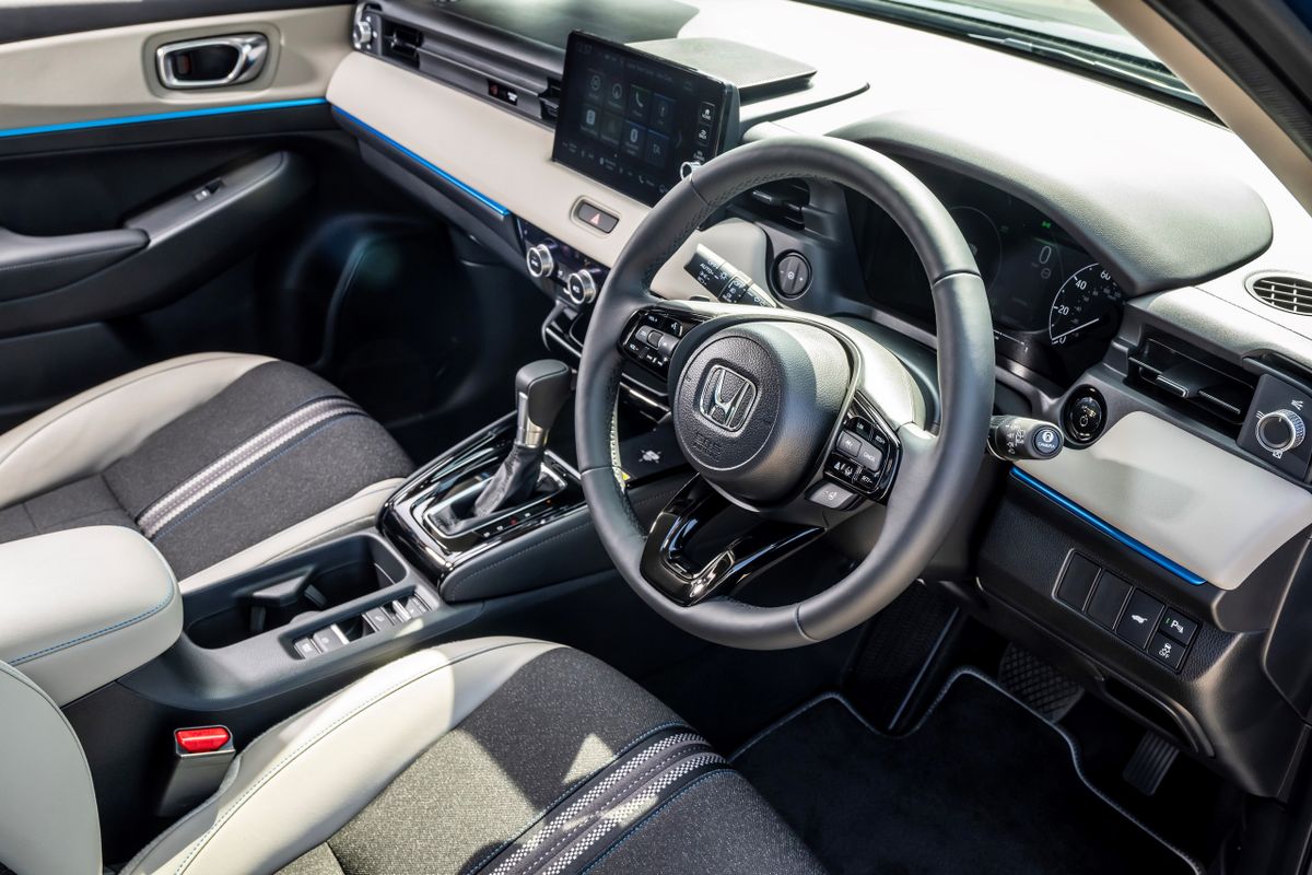 Honda HR-V 2024. Передние сидения. Внедорожник 5 дв., 3 поколение, рестайлинг