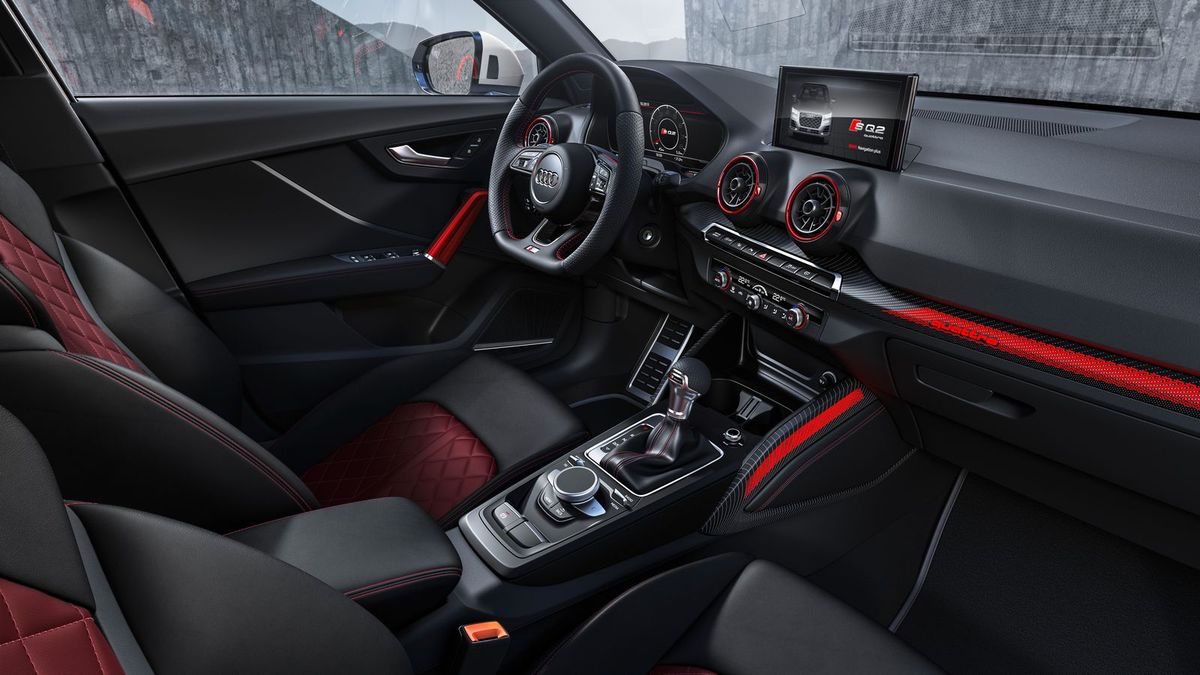 Audi SQ2 2018. Front seats. SUV 5-doors, 1 generation