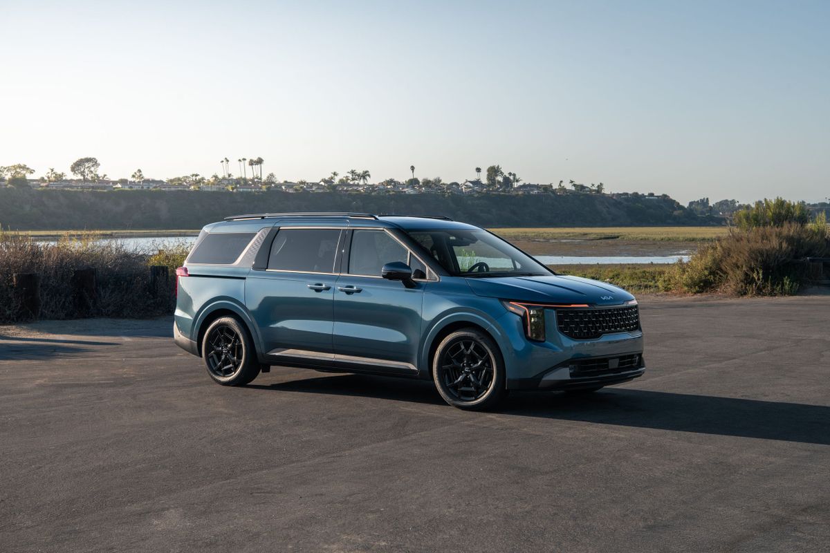 Kia Carnival 2023. Кузов, экстерьер. Минивэн, 4 поколение, рестайлинг