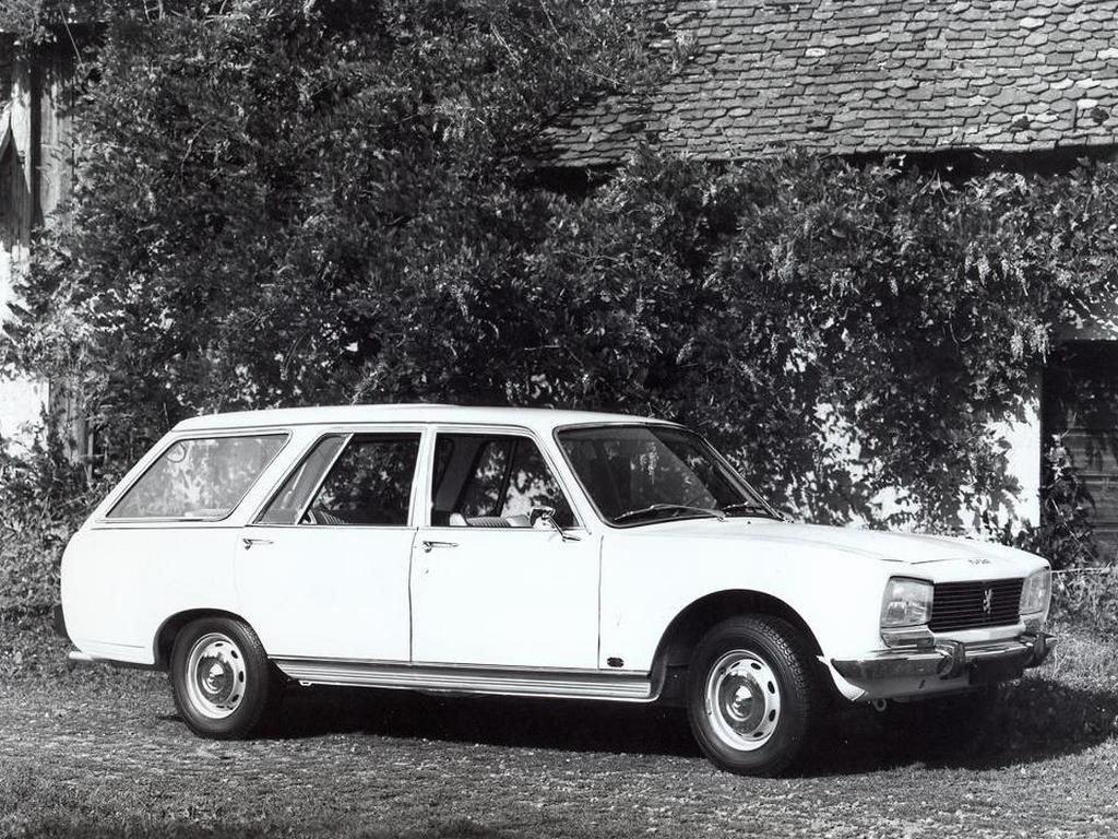 Peugeot 504 1968. Carrosserie, extérieur. Break 5-portes, 1 génération