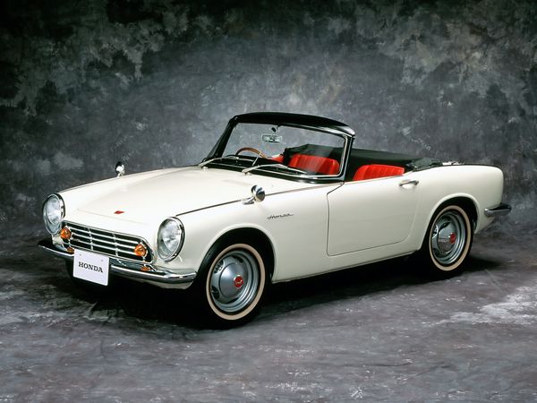 هوندا S500 ‏1963. الهيكل، المظهر الخارجي. كابريو, 1 الجيل