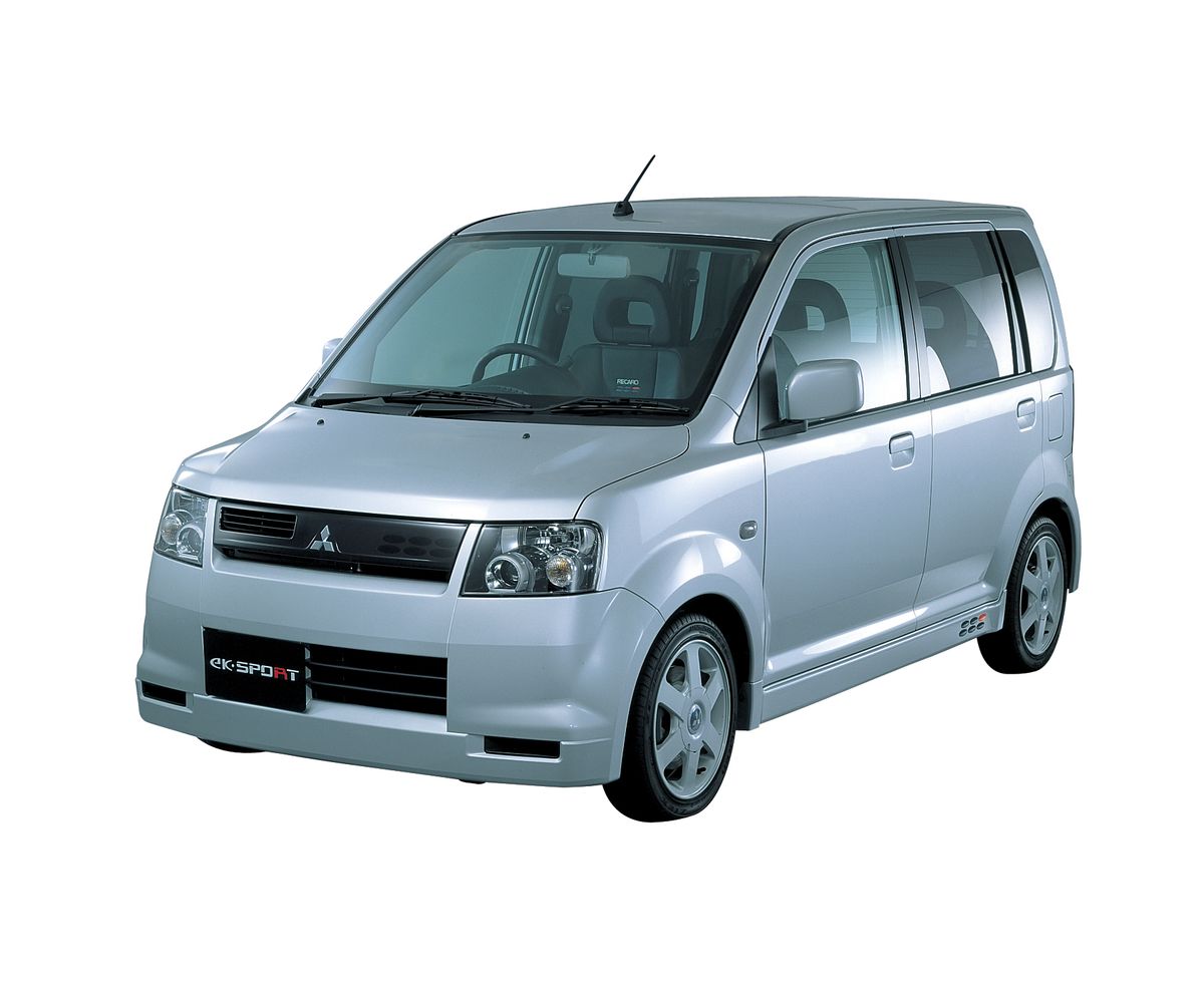 Mitsubishi eK Sport 2002. Carrosserie, extérieur. Monospace compact, 1 génération