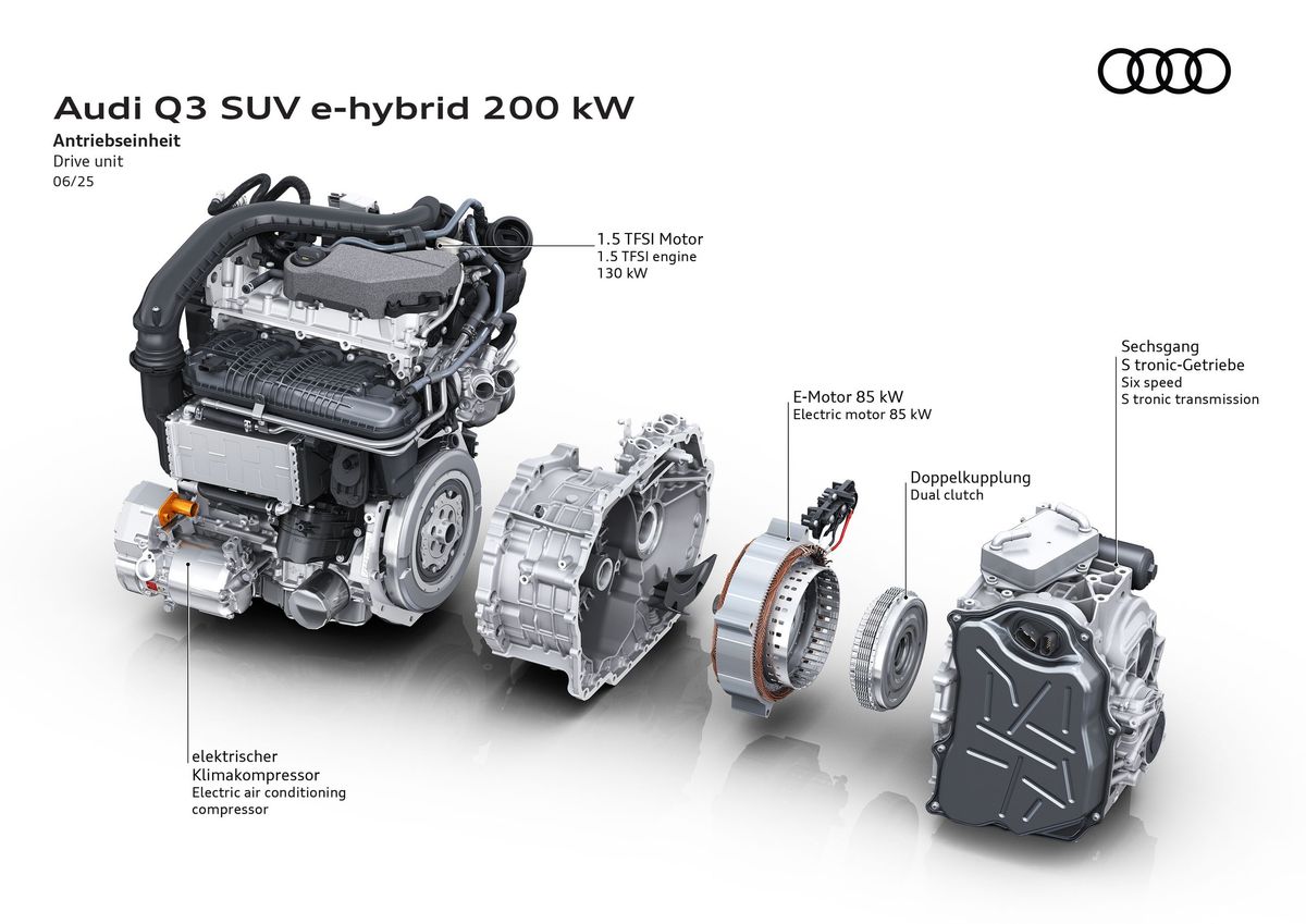Audi Q3 2025. Двигатель. Внедорожник 5 дв., 3 поколение