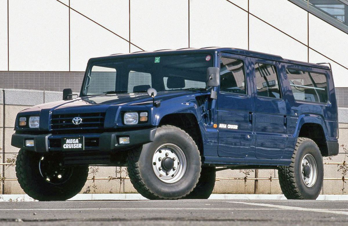Toyota Mega Cruiser 1996. Carrosserie, extérieur. VUS 5-portes, 1 génération