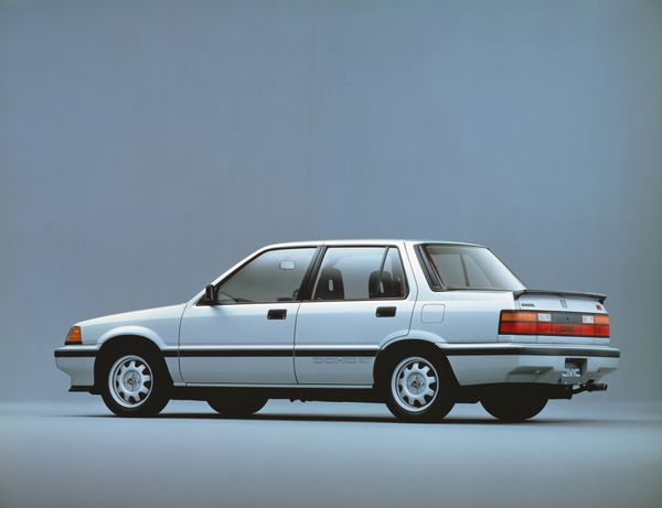 Honda Civic 1983. Bodywork, Exterior. Sedan, 3 generation