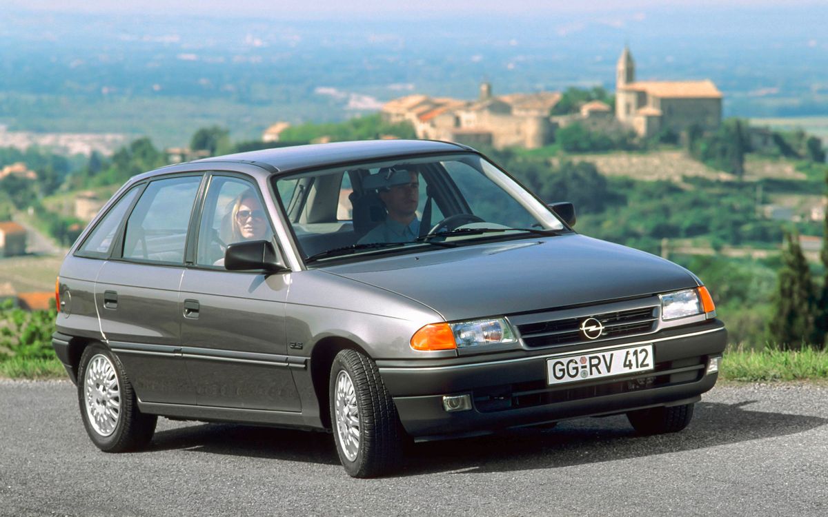 Opel Astra 1991. Bodywork, Exterior. Hatchback 5-door, 1 generation