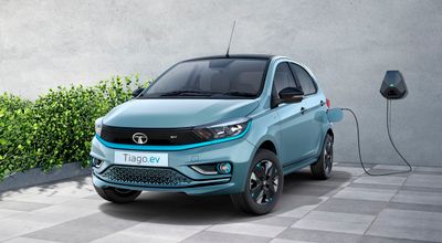 Tata Tiago.ev ‏2022. الهيكل، المظهر الخارجي. ميني 5 أبواب, 1 الجيل