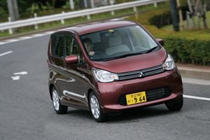 Mitsubishi eK Wagon 2013. Bodywork, Exterior. Microvan, 3 generation