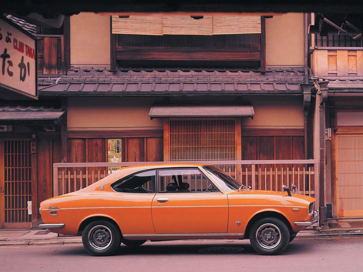 Mazda Capella 1970. Carrosserie, extérieur. Coupé, 1 génération