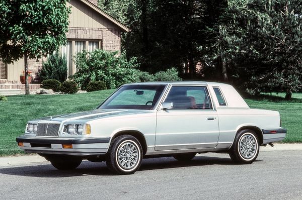 Chrysler LeBaron 1982. Carrosserie, extérieur. Coupé, 2 génération