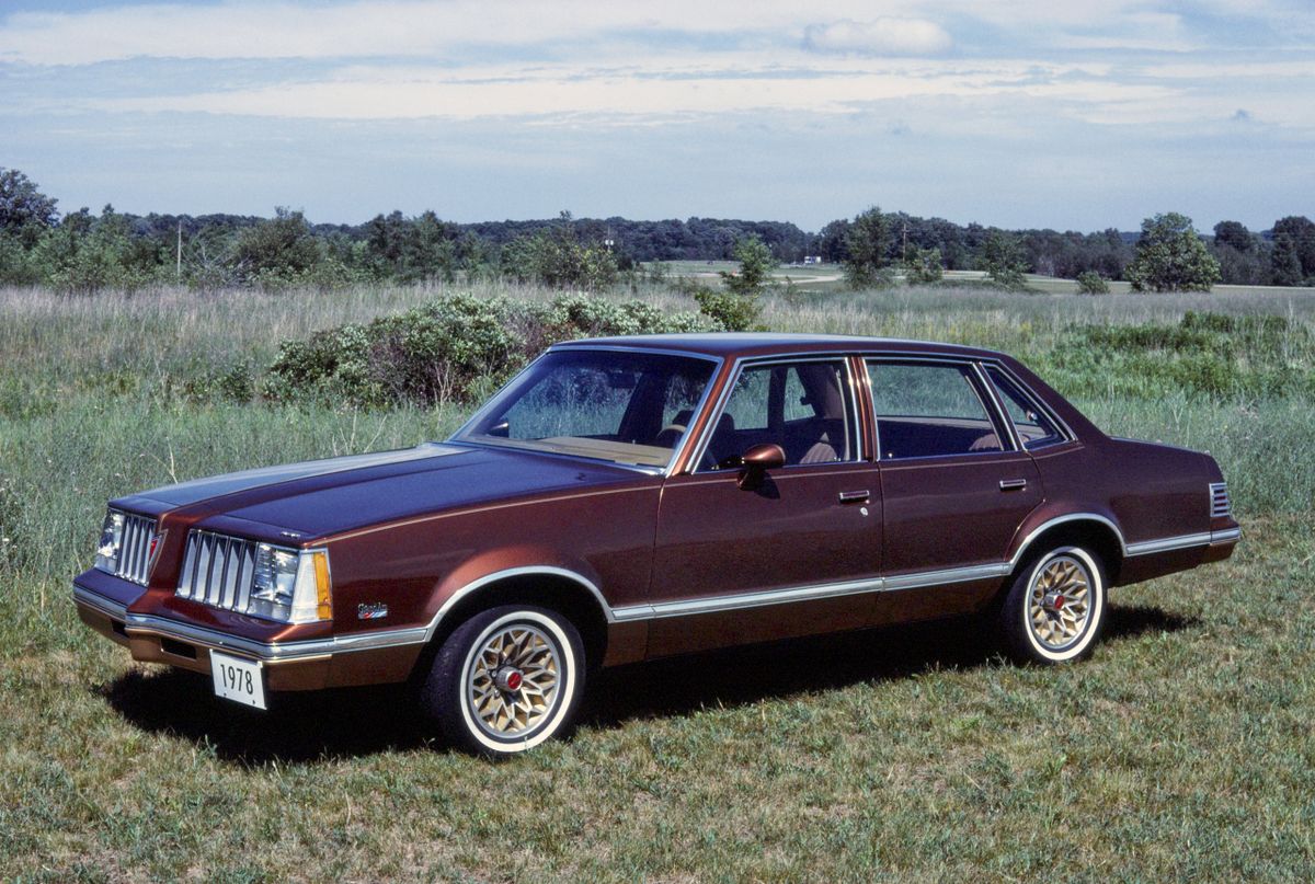 Pontiac Grand AM 1978. Carrosserie, extérieur. Berline, 2 génération