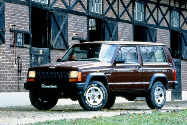 Jeep Cherokee 1983. Carrosserie, extérieur. VUS 3-portes, 2 génération