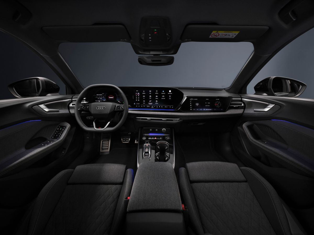 Audi A5 2024. Передние сидения. Седан, 3 поколение