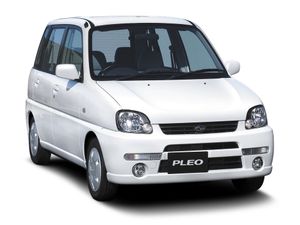 Subaru Pleo 2002. Carrosserie, extérieur. Mini 5-portes, 1 génération, restyling 2