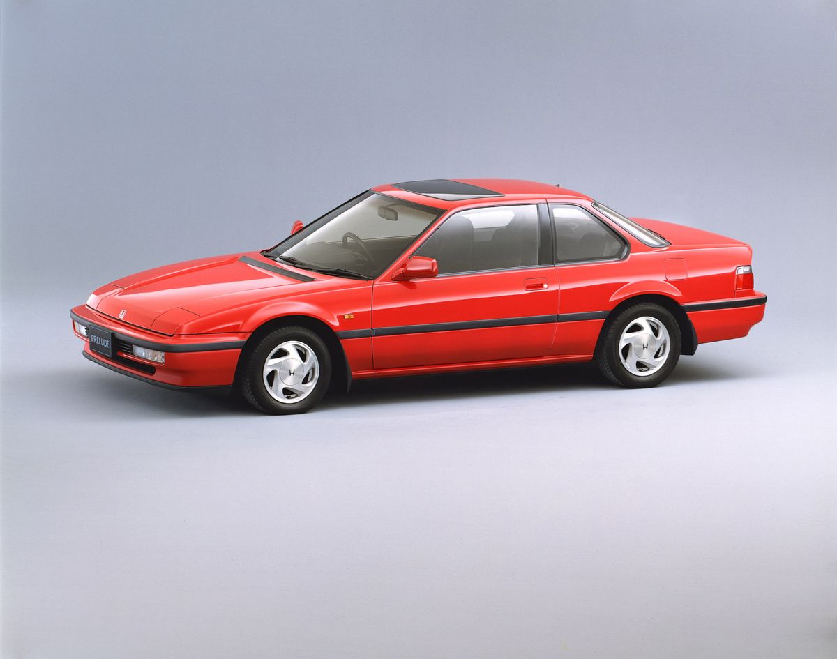 Honda Prelude 1989. Carrosserie, extérieur. Coupé, 3 génération, restyling