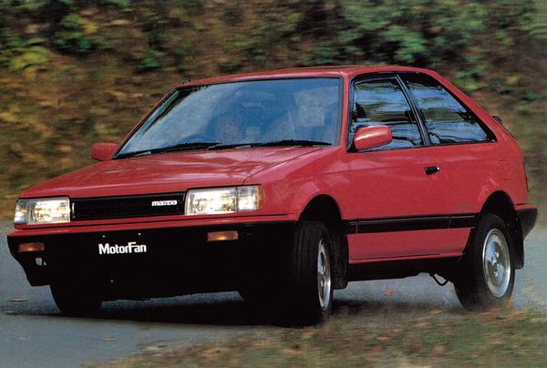 Mazda Familia 1989. Bodywork, Exterior. Hatchback 3-door, 6 generation
