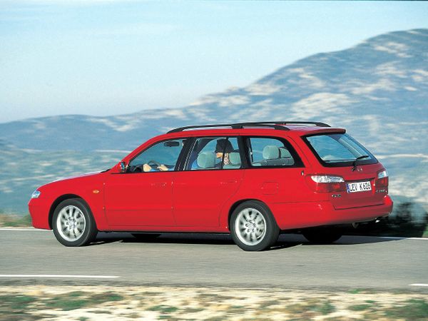 Mazda 626 1997. Carrosserie, extérieur. Break 5-portes, 5 génération