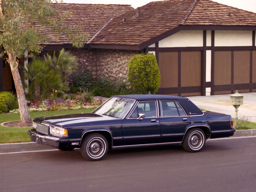 Mercury Grand Marquis 1979. Carrosserie, extérieur. Berline, 1 génération