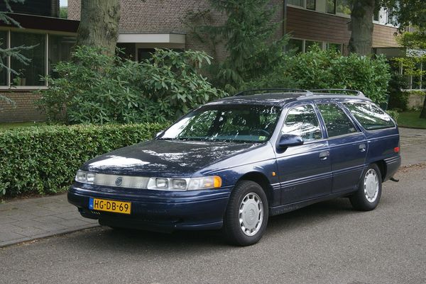 Mercury Sable 1986. Carrosserie, extérieur. Break 5-portes, 1 génération