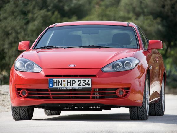 Hyundai Coupe 2005. Carrosserie, extérieur. Coupé, 2 génération, restyling