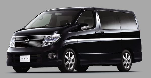 Nissan Elgrand 2002. Carrosserie, extérieur. Monospace, 2 génération