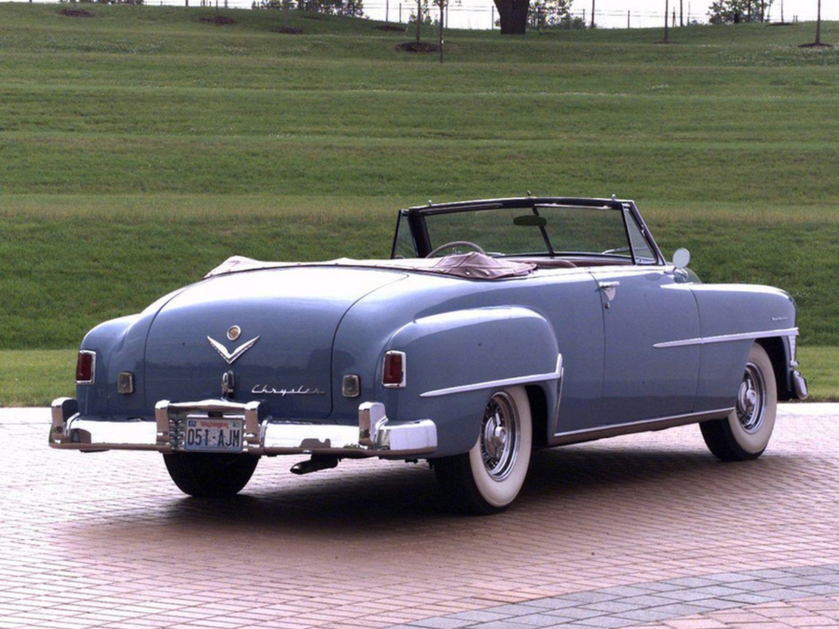 Chrysler New Yorker 1949. Carrosserie, extérieur. Cabriolet, 3 génération