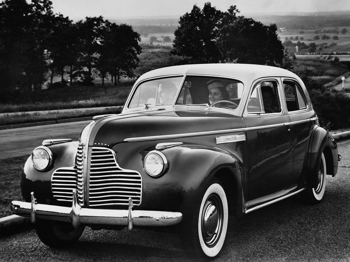Buick Roadmaster 1940. Bodywork, Exterior. Sedan, 3 generation