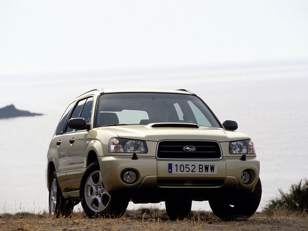 Subaru Forester 2002. Carrosserie, extérieur. VUS 5-portes, 2 génération