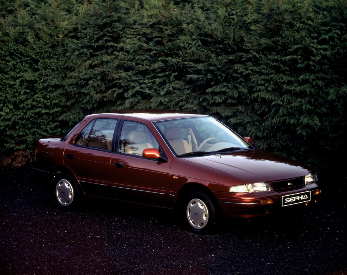 Kia Sephia 1992. Bodywork, Exterior. Sedan, 1 generation