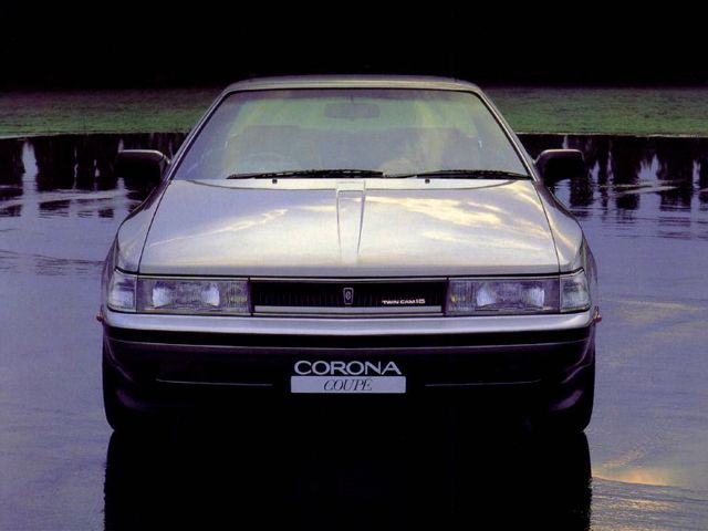 Тойота Корона 1985. Кузов, экстерьер. Купе, 8 поколение