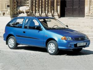 Suzuki Swift 2000. Carrosserie, extérieur. Mini 3-portes, 2 génération, restyling