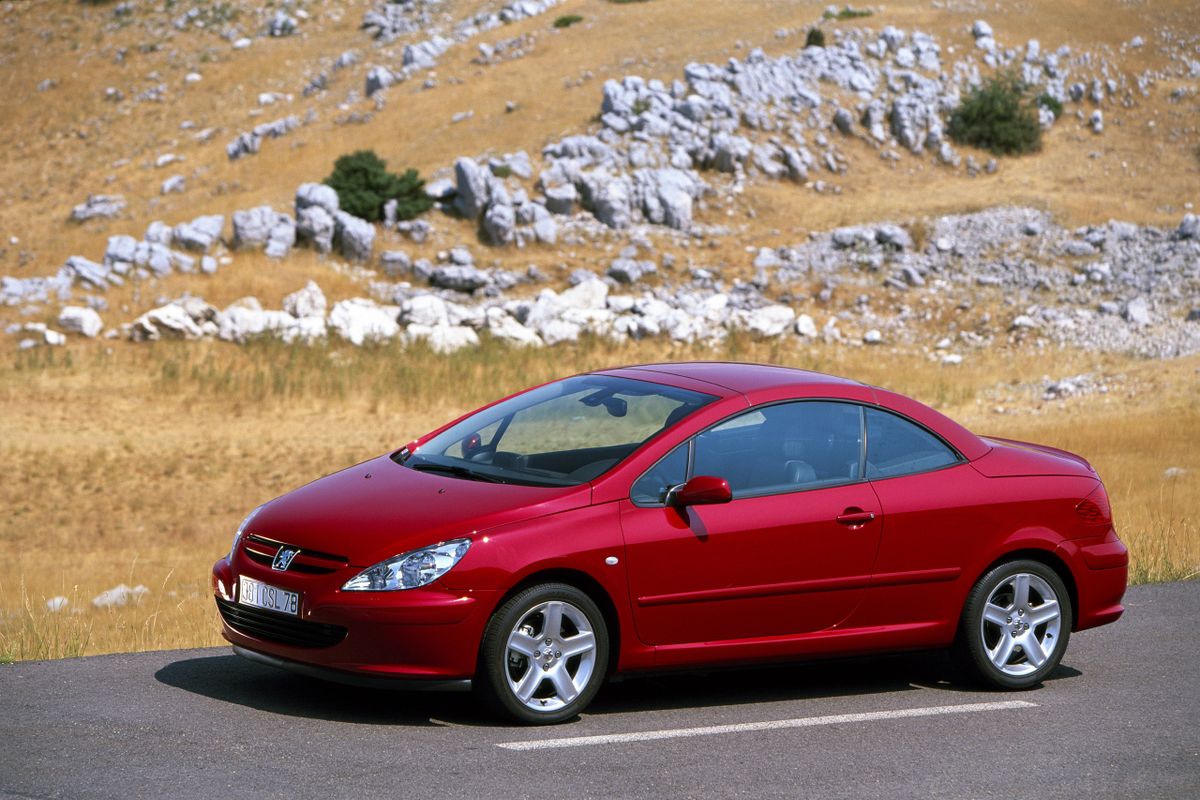 Peugeot 307 2003. Bodywork, Exterior. Cabrio, 1 generation