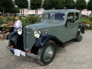 Adler Trumpf 1932. Carrosserie, extérieur. Limousine, 1 génération