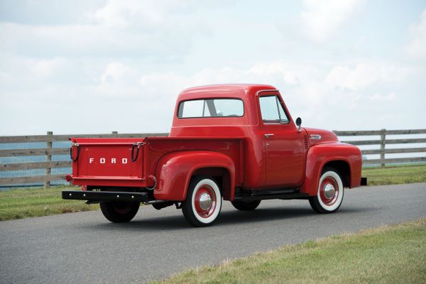 Ford F-150 1953. Bodywork, Exterior. Pickup single-cab, 2 generation