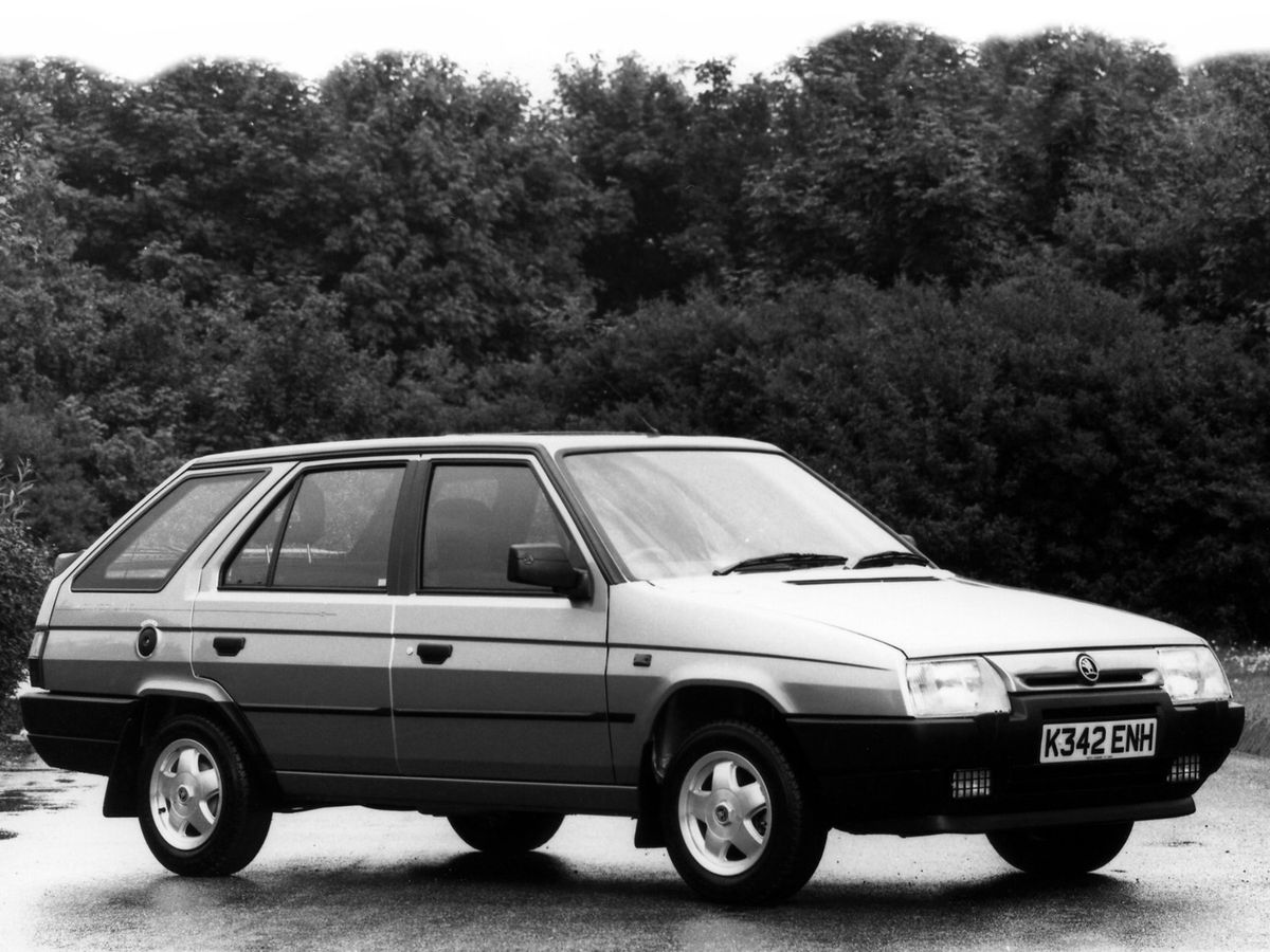 Škoda Favorit 1987. Carrosserie, extérieur. Break 5-portes, 1 génération