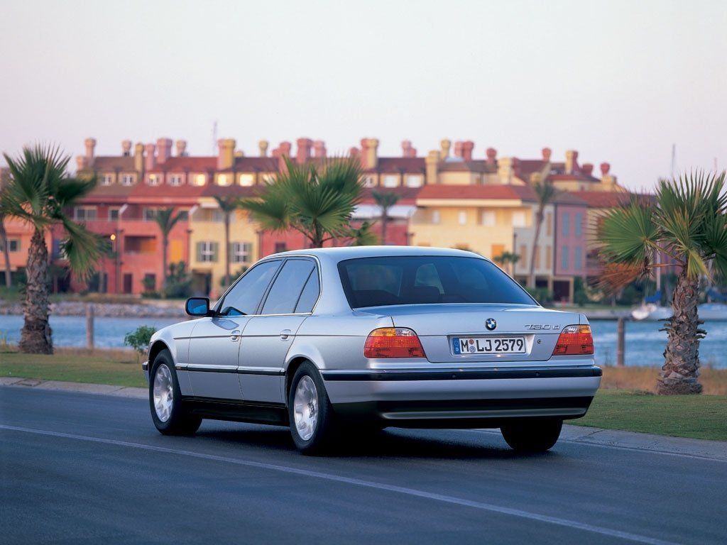 BMW 7 series 1998. Carrosserie, extérieur. Berline, 3 génération, restyling