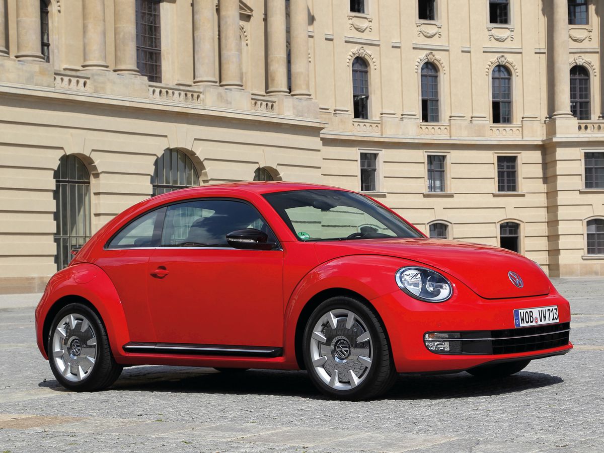 Volkswagen Beetle 2011. Carrosserie, extérieur. Hatchback 3-portes, 2 génération