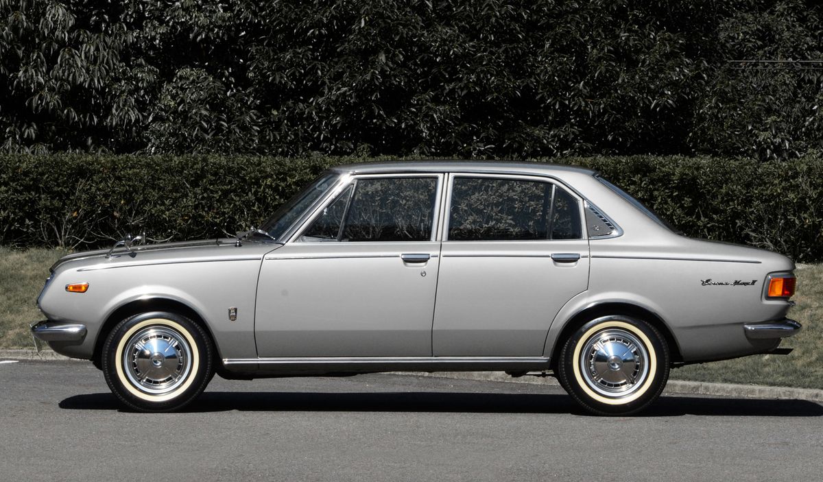 Toyota Mark II 1968. Carrosserie, extérieur. Berline, 1 génération