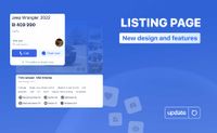 New Listing Page
