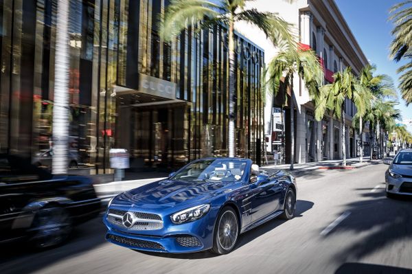 مرسيدس SL-Class ‏2016. الهيكل، المظهر الخارجي. رودستر, 6 الجيل، تحديث