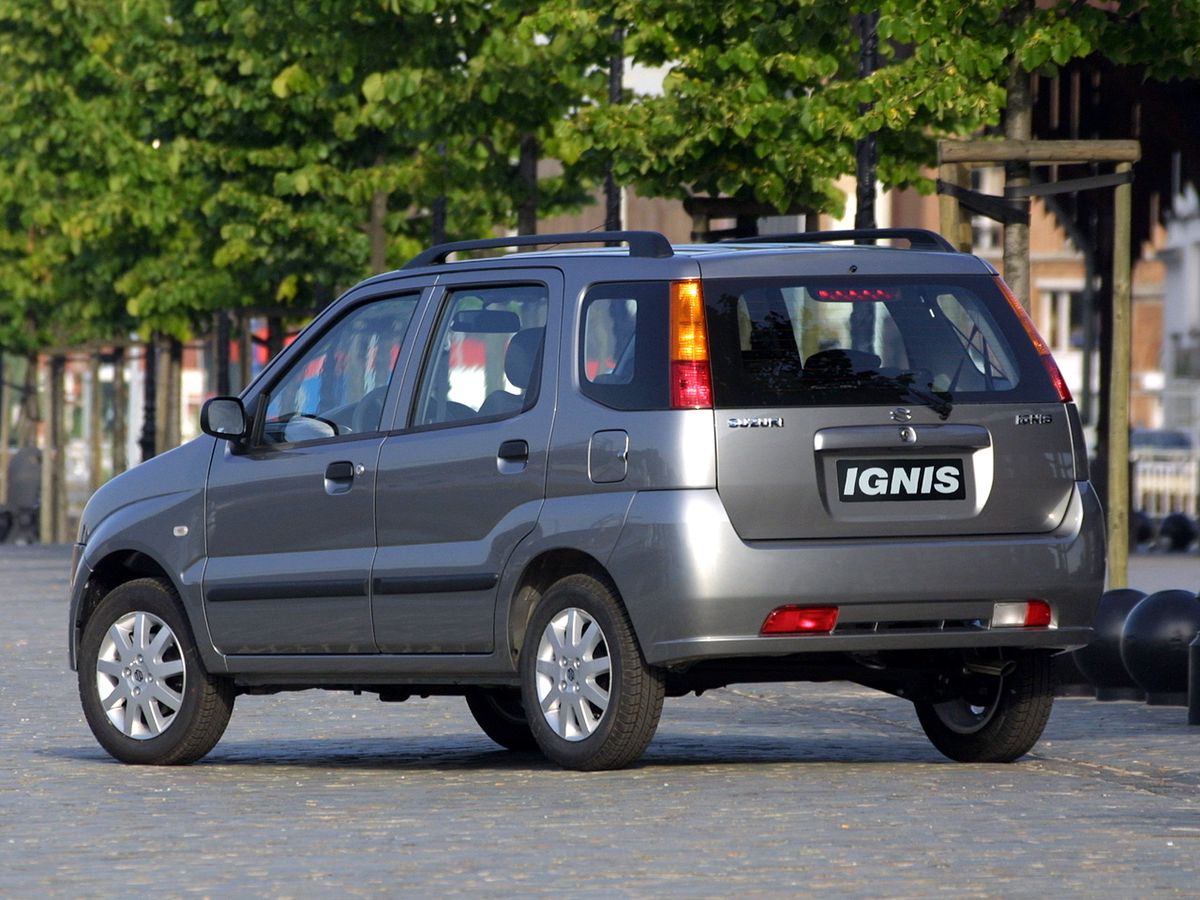 Suzuki Ignis 2004. Carrosserie, extérieur. Mini 5-portes, 1 génération