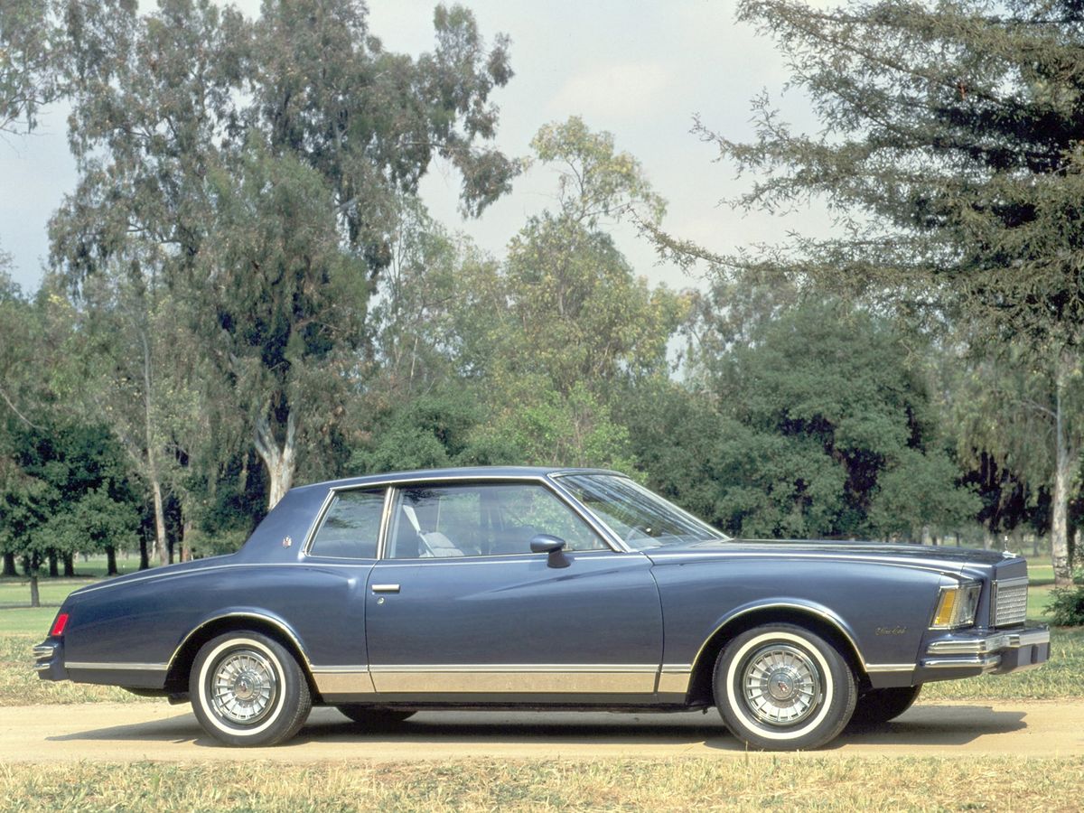 Chevrolet Monte Carlo 1978. Carrosserie, extérieur. Coupé, 3 génération
